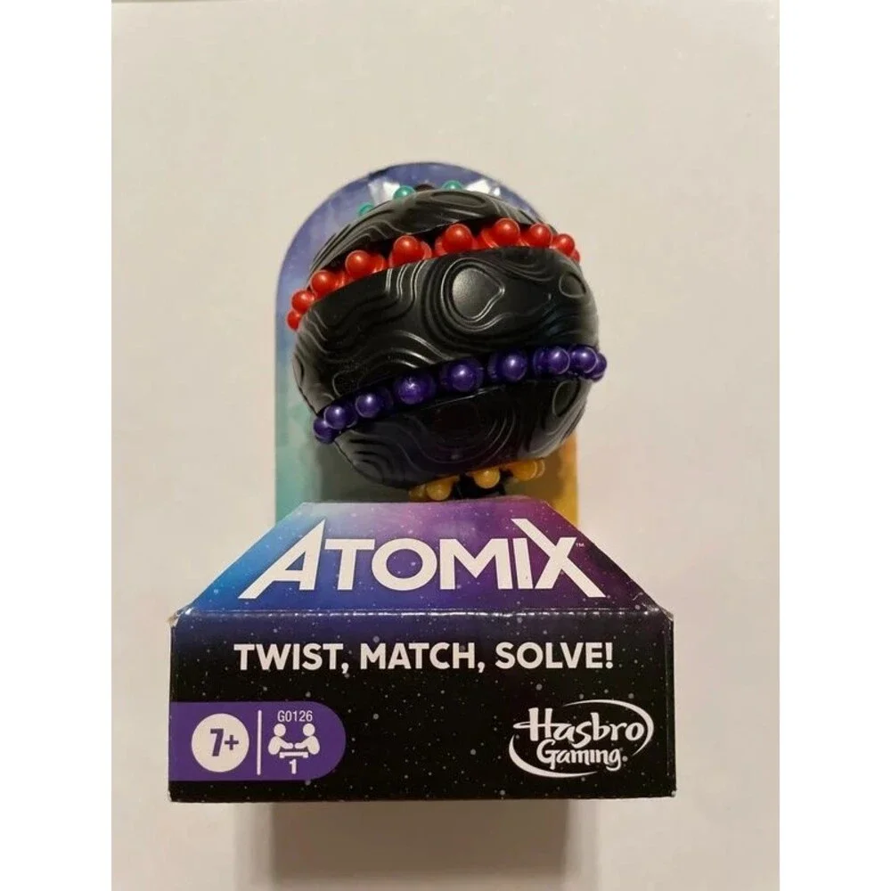 Hasbro Gaming Atomix Game for Kids, Teens, Brainteaser Puzzle Sphere Ball